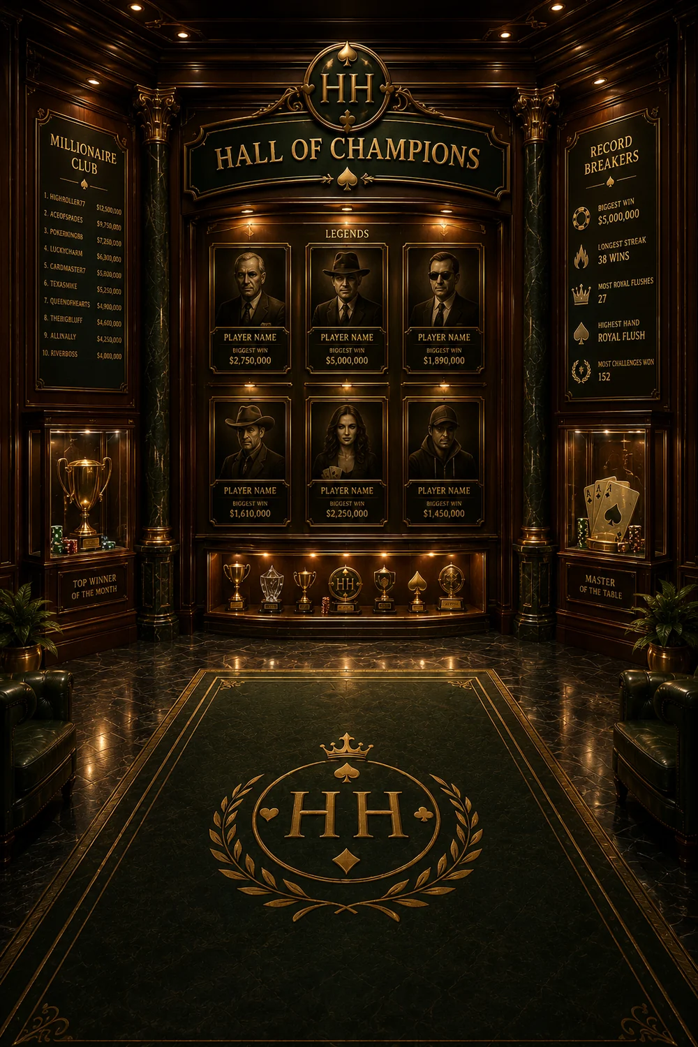 High Hand Poker Hall of Legends