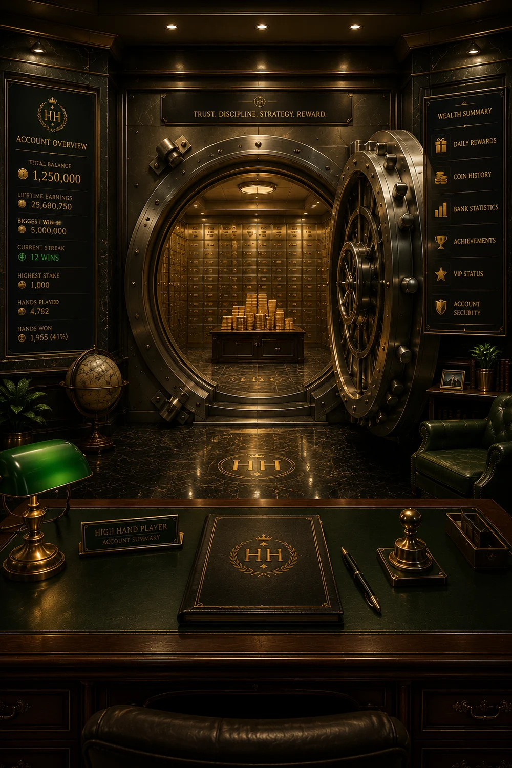 High Hand Poker vault